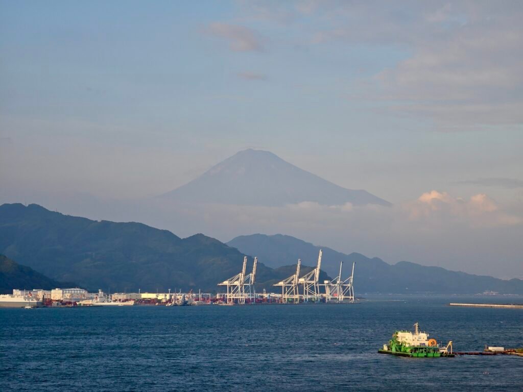 Mt. Fuji from Shimizu